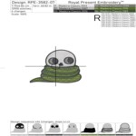 Маленькие Новогодние черепа набор - 3 размера