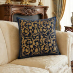 Цветочный квадратный барокко орнамент