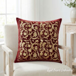 Цветочный квадратный барокко орнамент