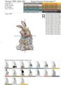 Малышка Кролик Маленький Пасхальный Дизайн машинной вышивки - 4 размера