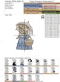 Мама Зайка Маленькая Пасхальный Дизайн машинной вышивки - 4 размера
