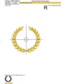 Мини Лавровый Венок Дизайн машинной вышивки - 3 размера