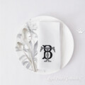 Монограмма BT-TB Дизайн машинной вышивки - 2 размера