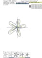 Морские звезды аппликация дизайны машинной вышивки - 3 размера