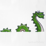 Мультяшный Питон - 5 размеров