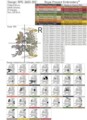 Мультяшные Рождественские Олени Большой дизайн - 4 размера
