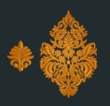 Набор дизайнов для машинной вышивки Восточная охра