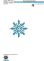 Набор новогодних снежинок - 7 в 1