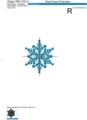 Набор новогодних снежинок - 7 в 1