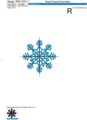 Набор новогодних снежинок - 7 в 1