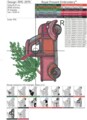 Новогодний Грузовик - 6 размеров
