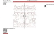 Новогодний Камин Red Work Дизайн для машинной вышивки