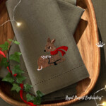 Мини Олененок Бэмби в шарфе - 3 размера