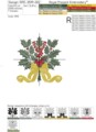Падуб букет с бантом барокко - 3 размера