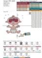 Плачущий ребенок с бутылочкой - 3 размера