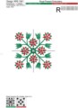 Растительный Узор для квилта - 2 размера