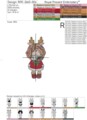 Рождественская Тильда маленькая - 3 размера