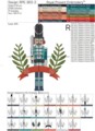 Щелкунчик Воин Дизайн машинной вышивки - 5 размеров