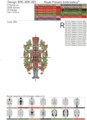Щелкунчик стражник Дизайн для машинной вышивки - 4 размера