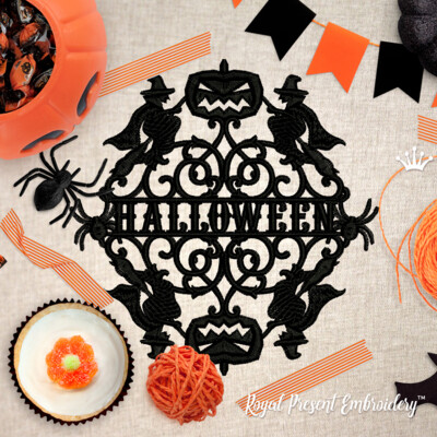 Halloween Witches Silhouette