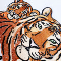 Тигрица и Тигренок Дизайн машинной вышивки - 8 размеров