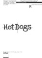 Три Хот-дога Дизайны машинной вышивки - 3 размера