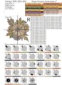 Яркая Тыква и осенние листья дизайн машинной вышивки - 5 размеров