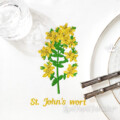 Зверобой Дизайн машинной вышивки - 2 размера