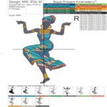 Африканские Девушки набор - 2 размера