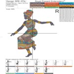 Африканские Девушки набор - 2 размера