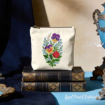 Весенние Анютины букет - 3 размера