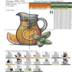 Апельсиновый коктейль кувшин - 4 размера