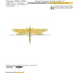 Ажурные Стрекоза и жук набор - 3 размера