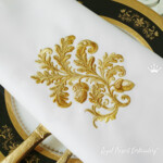 Барочный Дубовый Лист и Желудь - 3 размера