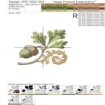 Барочный Желудь - 3 размера