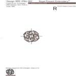 Дамасские барочные орнаменты набор дизайнов машинной вышивки - 5 размеров