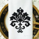 Дамасский шик декор - 4 размера