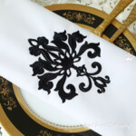 Дамасский шик декор - 4 размера