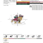 Винтажная Деревня - Зимние гуляния - 3 размера
