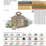 Фонарь с елью и шишками - 3 размера