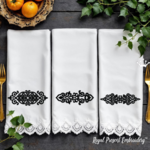 Mонохромный набор Китайских бордюров - 4 размера