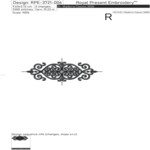 Mонохромный набор Китайских бордюров - 4 размера