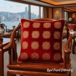 Китайский монохромный узор - 4 размера