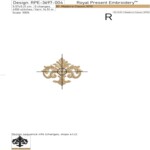 Золотой акант Барокко мини - 3 размера