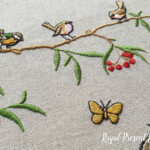 Зайцы среди маков и полевых ромашек набор - 3 размера