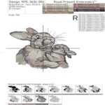 Кролики – мама и малыш большой - 4 размера