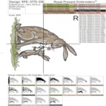 Маленький Кролик дарит цветок маме - 6 размеров
