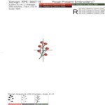 Маленькие Зимние веточки с ягодами набор - 17 в 1