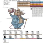 Мистер Мышь во фраке - 4 размеров