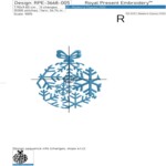 Набор Елочных Шаров из снежинок - 3 размера